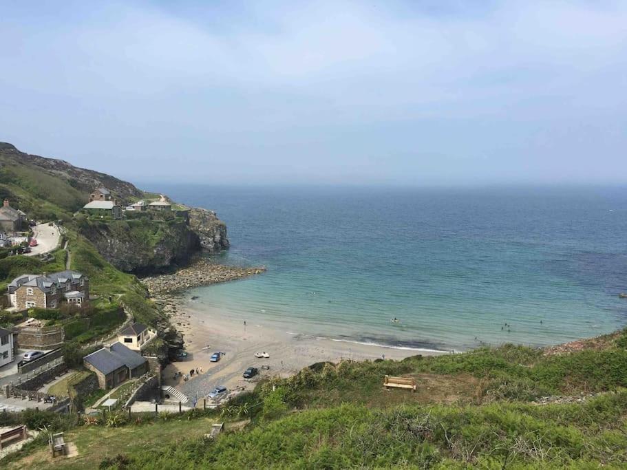 St Agnes Perfect Location, Hot Tub, Sea Views, Gym Leilighet Eksteriør bilde